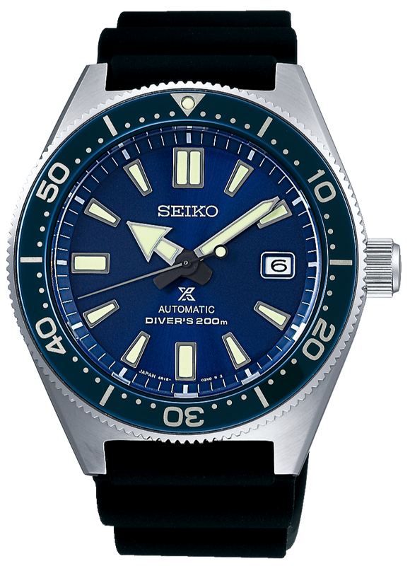  Shop Authentic Seiko Prospex Analogue Automatic Diver Blue Dial Black Rubber Strap Watch For Men - SPB053J1 - Luxxuri