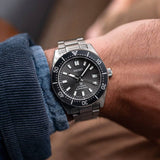  Shop Authentic Seiko Prospex 1965 Modern Re Interpretation Automatic Black Dial Silver Steel Strap Watch For Men - SPB143J1 - Luxxuri