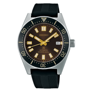  Shop Authentic Seiko Prospex 1965 Diver's Modern Re-Interpretation Automatic Brown Dial Black Rubber Strap Watch For Men - SPB147J1 - Luxxuri