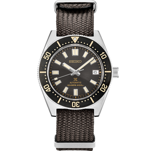  Shop Authentic Seiko Prospex 1965 Diver’s Re-Interpretation Automatic Black Dial Brown NATO Strap Watch For Men - SPB239J1 - Luxxuri