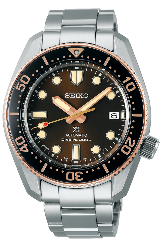  Shop Authentic Seiko Prospex Sea Diver Automatic Brown Dial Silver Steel Strap Watch For Men - SPB240J1 - Luxxuri