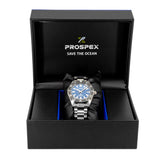  Shop Authentic Seiko Prospex Glacier Save the Ocean Green Dial Silver Steel Strap Watch For Men - SPB297J1 - Luxxuri