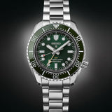  Shop Authentic Seiko Prospex GMT Divers Automatic Marine Green Dial Silver Steel Strap Watch For Men - SPB381J1 - Luxxuri