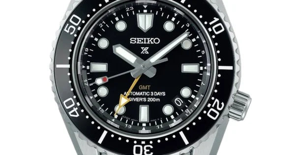  Shop Authentic Seiko Prosprex Dark Depths GMT Automatic Black Dial Silver Steel Strap Watch For Men - SPB383J1 - Luxxuri