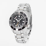  Shop Authentic Seiko Prosprex Dark Depths GMT Automatic Black Dial Silver Steel Strap Watch For Men - SPB383J1 - Luxxuri