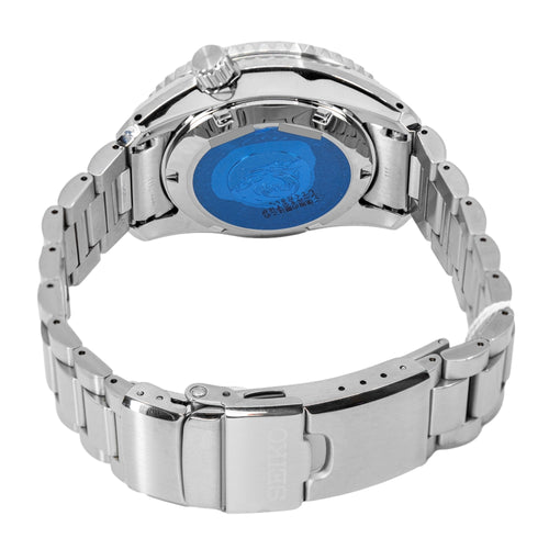  Shop Authentic Seiko Prospex Limited Edition Automatic GMT Glacier Blue Dial Silver Steel Strap Watch For Men - SPB385J1 - Luxxuri