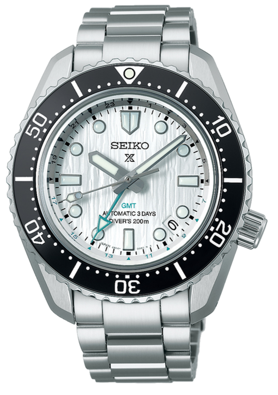  Shop Authentic Seiko Prospex Sea Arctic Ocean GMT Limited Edition Silver Dial Silver Steel Strap Watch For Men - SPB439J1 - Luxxuri