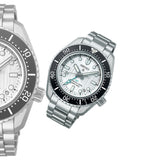  Shop Authentic Seiko Prospex Sea Arctic Ocean GMT Limited Edition Silver Dial Silver Steel Strap Watch For Men - SPB439J1 - Luxxuri