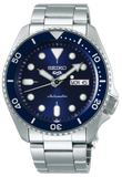  Shop Authentic Seiko 5 Sports Automatic Analog Blue Dial Silver Steel Strap Watch For Men - SRPD51K1 - Luxxuri