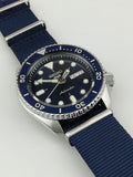  Shop Authentic Seiko 5 Sports Automatic SKX Blue Dial Blue NATO Strap Watch For Men - SRPD51K2 - Luxxuri