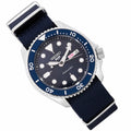  Shop Authentic Seiko 5 Sports Automatic SKX Blue Dial Blue NATO Strap Watch For Men - SRPD51K2 - Luxxuri