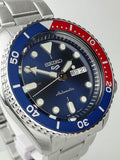  Shop Authentic Seiko 5 Sports Automatic Blue Dial Silver Steel Strap Watch For Men - SRPD53K1 - Luxxuri