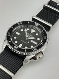  Shop Authentic Seiko 5 Sports SKX Automatic Black Dial Black NATO Strap Watch For Men - SRPD55K3 - Luxxuri