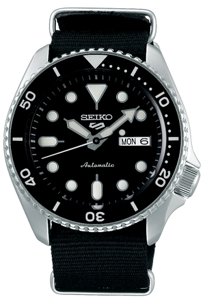  Shop Authentic Seiko 5 Sports SKX Automatic Black Dial Black NATO Strap Watch For Men - SRPD55K3 - Luxxuri
