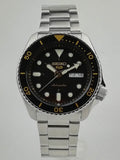  Shop Authentic Seiko 5 Sports Automatic Black Dial Silver Steel Strap Watch For Men - SRPD57K1 - Luxxuri