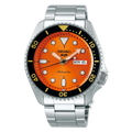  Shop Authentic Seiko 5 Sports Automatic Orange Dial Silver Steel Strap Watch For Men - SRPD59K1 - Luxxuri