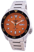  Shop Authentic Seiko 5 Sports Automatic Orange Dial Silver Steel Strap Watch For Men - SRPD59K1 - Luxxuri