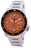  Shop Authentic Seiko 5 Sports Automatic Orange Dial Silver Steel Strap Watch For Men - SRPD59K1 - Luxxuri