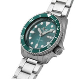  Shop Authentic Seiko 5 Sports Automatic Green Dial Silver Steel Strap Watch For Men - SRPD61K1 - Luxxuri