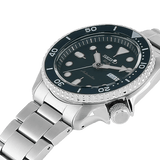  Shop Authentic Seiko 5 Sports Automatic Analog Green Dial Silver Steel Strap Watch For Men - SRPD63K1 - Luxxuri