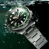  Shop Authentic Seiko 5 Sports Automatic Analog Green Dial Silver Steel Strap Watch For Men - SRPD63K1 - Luxxuri