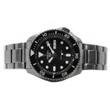  Shop Authentic Seiko 5 Sports Automatic Black Dial Black Steel Strap Watch For Men - SRPD65K1 - Luxxuri