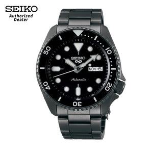  Shop Authentic Seiko 5 Sports Automatic Black Dial Black Steel Strap Watch For Men - SRPD65K1 - Luxxuri