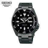  Shop Authentic Seiko 5 Sports Automatic Black Dial Black Steel Strap Watch For Men - SRPD65K1 - Luxxuri