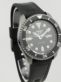  Shop Authentic Seiko 5 Sport Automatic Black Dial Black Silicone Strap Watch For Men - SRPD65K3 - Luxxuri