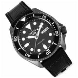  Shop Authentic Seiko 5 Sport Automatic Black Dial Black Silicone Strap Watch For Men - SRPD65K3 - Luxxuri