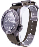  Shop Authentic Seiko 5 Sport Automatic Black Dial Green Nylon Strap Watch For Men - SRPD65K4 - Luxxuri
