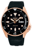  Shop Authentic Seiko 5 Sport SKX Automatic Black Dial Black Silicone Strap Watch For Men - SRPD76K1 - Luxxuri