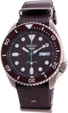  Shop Authentic Seiko 5 Sport Automatic Brown Dial Brown Nylon Strap Watch For Men - SRPD85K1 - Luxxuri
