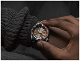  Shop Authentic Seiko 5 Sports Sonar Special Edition Brown Dial Silver Steel Strap Watch For Men - SRPJ47K1 - Luxxuri