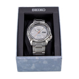  Shop Authentic Seiko 5 Sports Special Edition Silver Dial Silver Steel Strap Watch For Men - SRPK09K1 - Luxxuri