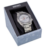  Shop Authentic Seiko 5 Sports Special Edition Silver Dial Silver Steel Strap Watch For Men - SRPK09K1 - Luxxuri