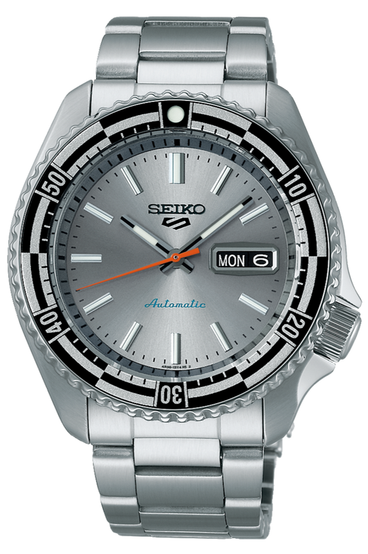  Shop Authentic Seiko 5 Sports Special Edition Silver Dial Silver Steel Strap Watch For Men - SRPK09K1 - Luxxuri
