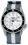  Shop Authentic Seiko 5 Sports x Peanuts Surfboard Snoopy Limited Edition White Dial Two Tone NATO Strap Watch For Men - SRPK25K1 - Luxxuri