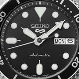  Shop Authentic Seiko 5 Sports SKX Automatic Black Dial Silver Steel Strap Watch For Men - SRPK29K1 - Luxxuri