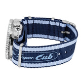  Shop Authentic Seiko 5 Sports Honda Super Cub Limited Edition Blue Dial Two Tone NATO Strap Watch For Men - SRPK37K1 - Luxxuri