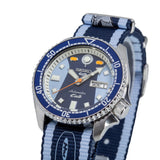  Shop Authentic Seiko 5 Sports Honda Super Cub Limited Edition Blue Dial Two Tone NATO Strap Watch For Men - SRPK37K1 - Luxxuri