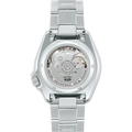 Seiko 5 Sports Checker Flag Special Edition Black Dial Silver Steel Strap Watch For Men - SRPK67K1