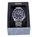  Shop Authentic Seiko 5 Sports Automatic Blue Dial Silver Steel Strap Watch for Men - SRPK97K1 - Luxxuri