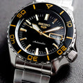  Shop Authentic Seiko 5 Sport Automatic SKX Series Black Dial Silver Steel Strap Watch for Men - SRPK99K1 - Luxxuri