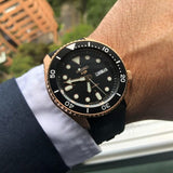  Shop Authentic Seiko 5 Sport SKX Automatic Black Dial Black Silicone Strap Watch For Men - SRPD76K1 - Luxxuri