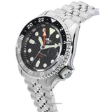  Shop Authentic Seiko 5 Sports Automatic GMT Black Dial Silver Steel Strap Watch For Men - SSK001K1 - Luxxuri