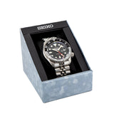  Shop Authentic Seiko 5 Sports Automatic GMT Black Dial Silver Steel Strap Watch For Men - SSK001K1 - Luxxuri