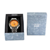  Shop Authentic Seiko 5 Sports GMT Automatic Orange Dial Silver Steel Strap Watch For Men - SSK005K1 - Luxxuri