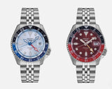  Shop Authentic Seiko 5 Sports Thong Sia Limited Edition Red Dial Silver Steel Strap Watch For Men - SSK031K1 - Luxxuri