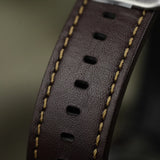  Shop Authentic Seiko 5 Sports SKX GMT Automatic Mocha Black Dial Brown Leather Strap Watch For Men - SSK036K1 - Luxxuri